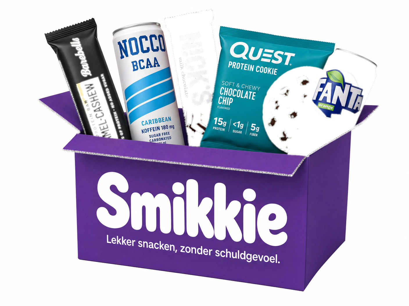 Smikkie box met snacks